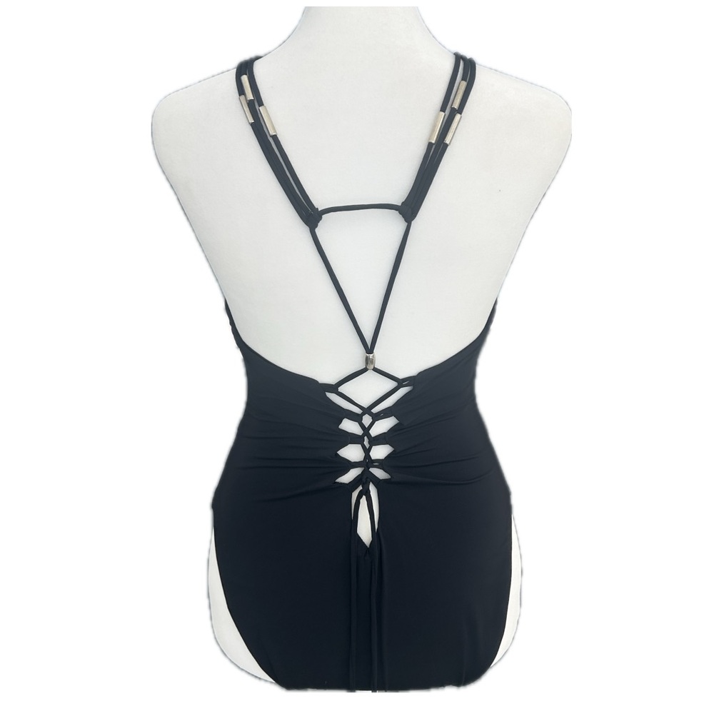 TiniBikini Plunging One Piece Swimsuit - Picture 4 of 7